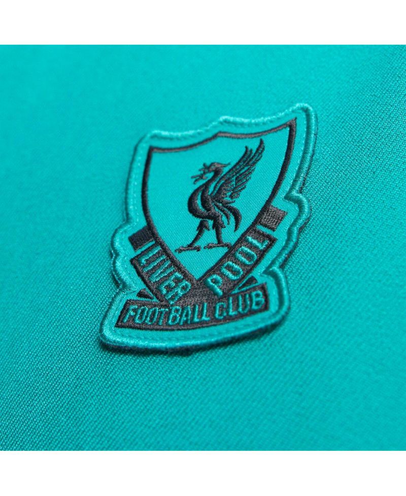 Men's Green Liverpool Terrace Icons Full-Zip Track Jacket