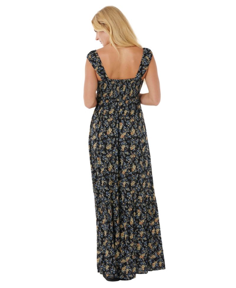 Women's Pacific Rider Ditsy Short Sleeve Maxi Dress