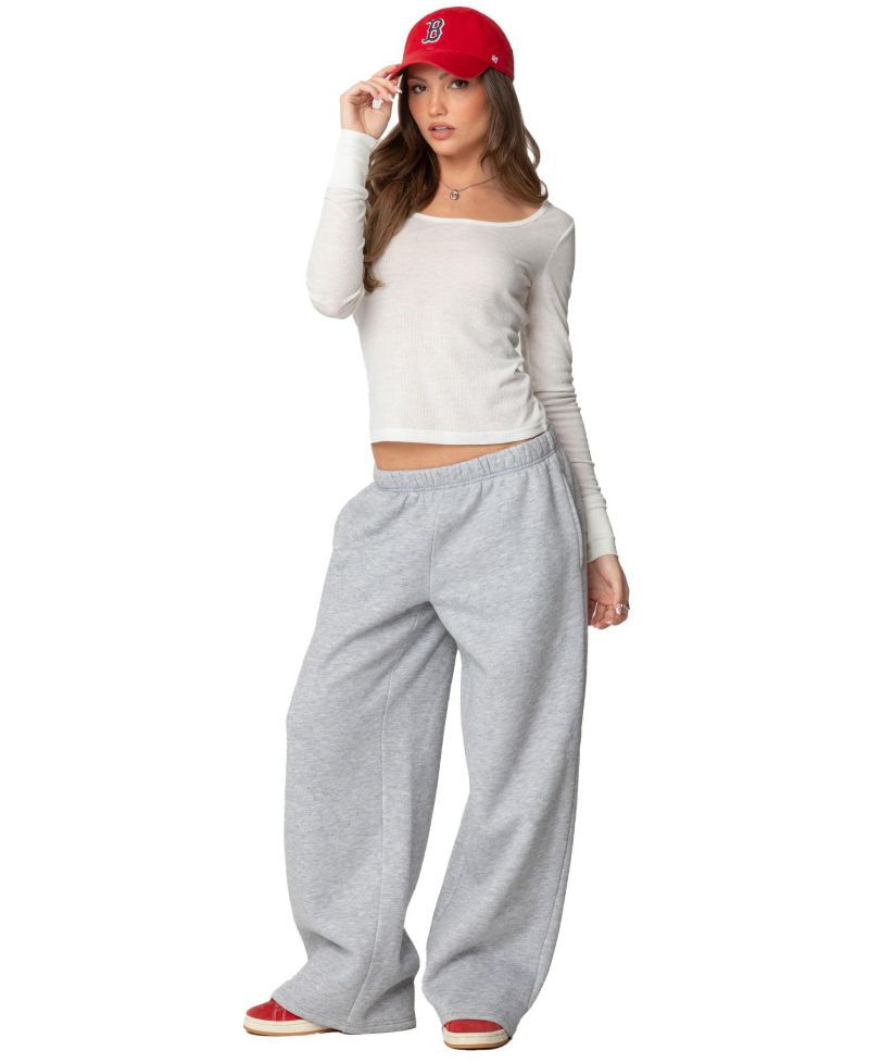 Women's Boys Cry Wide Leg Sweatpants