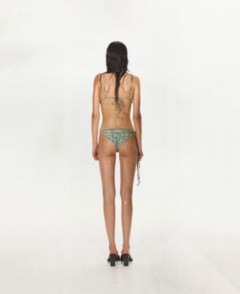Women's Beaded Brazilian Side-Tie Bikini Briefs