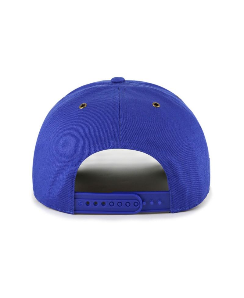Men's Blue New York Rangers Old Time Hockey Rafter Sure Shot Hitch Adjustable Hat