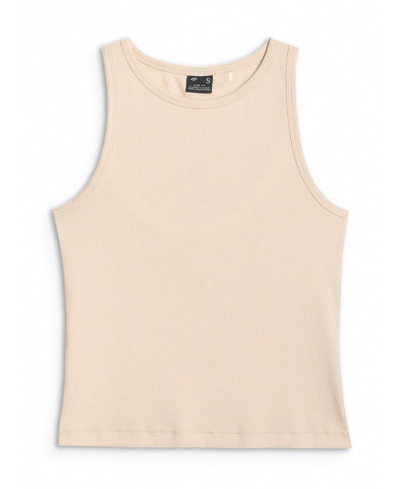 Women's Slim Plain Top Sleeveless