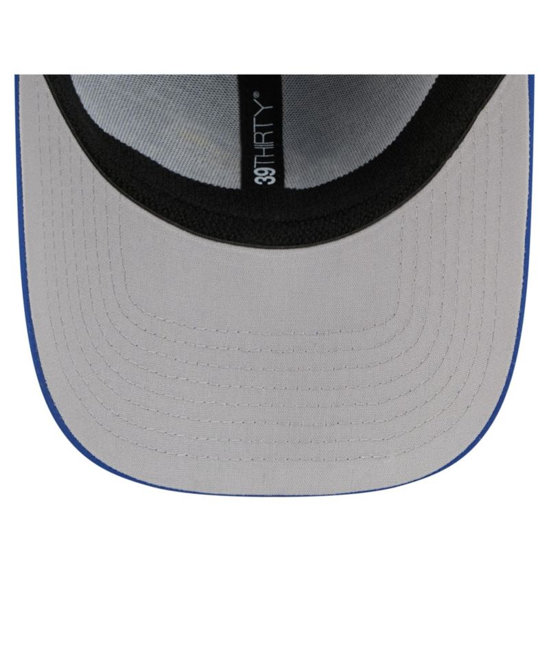 Men's Royal Kansas Jayhawks Rope 39THIRTY Flex Hat