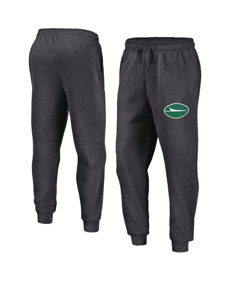 Men's Heather Charcoal New York Jets Boost Fleece Joggers