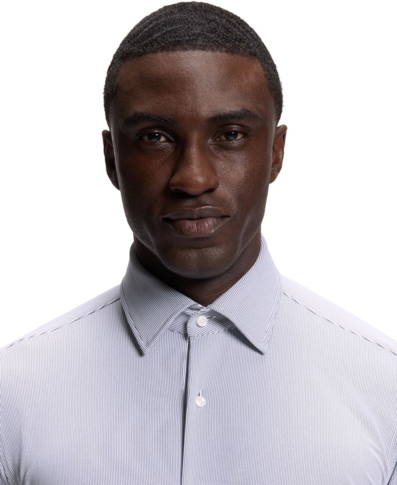 BOSS by Men's Stretch Jersey Regular-Fit Dress Shirt