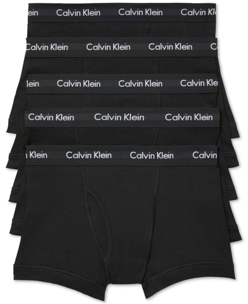 Men's Cotton Classic Trunks Underwear, 5-Pack