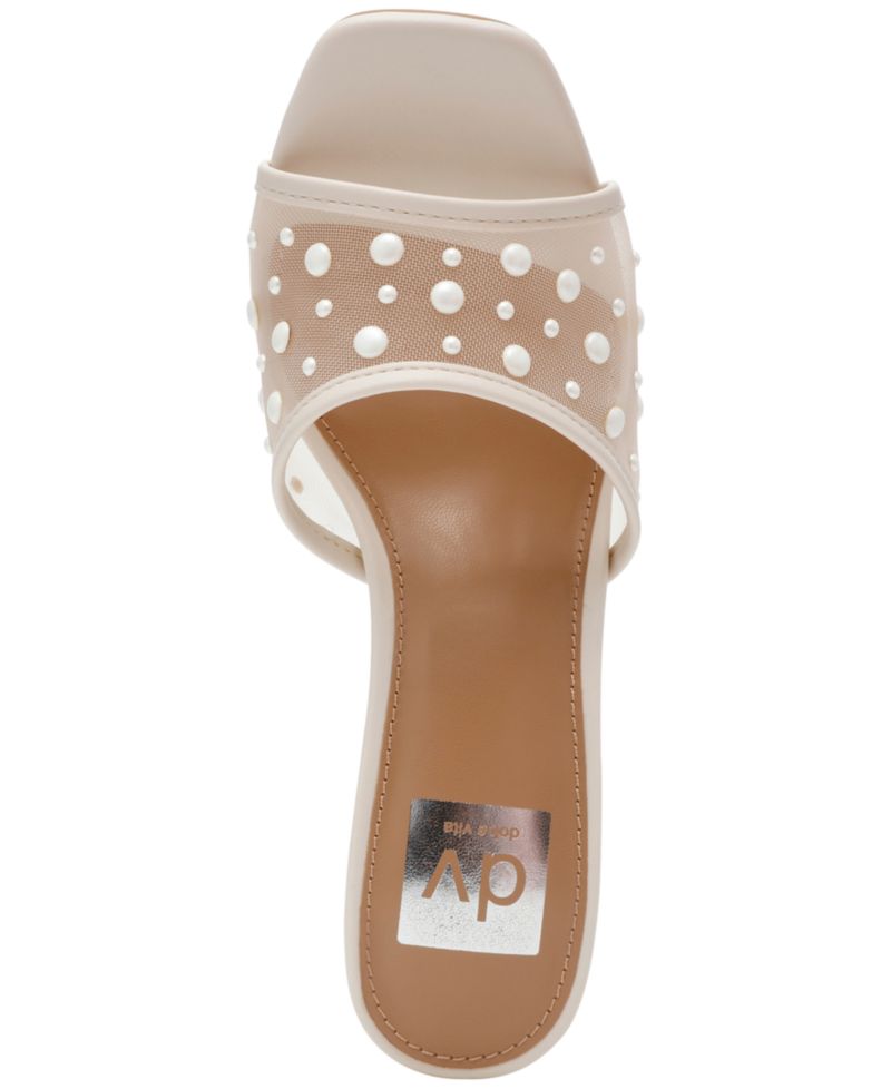 Women's Yossi Pearl Mesh Slide Dress Sandals