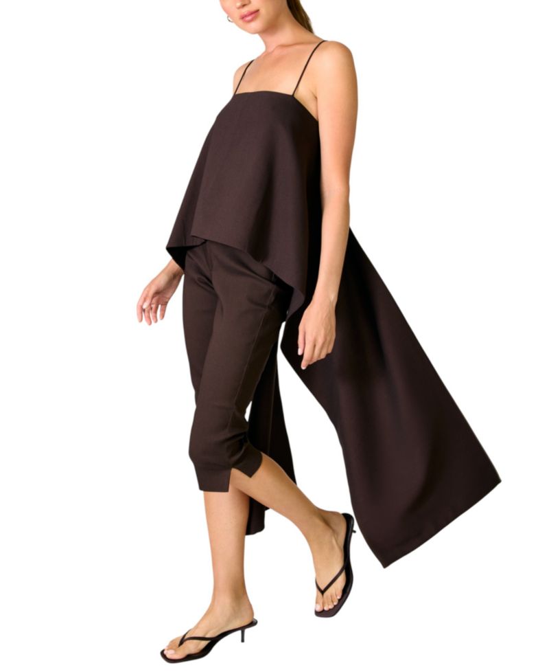 Women's Square Neck Sleeveless Top