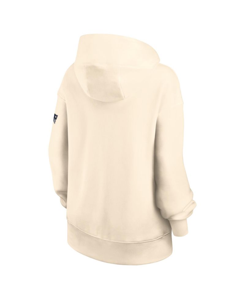 Women's Natural New England Patriots Oversized Legacy Phoenix Hoodie