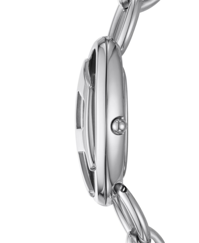 Women's D-Era Quartz Two-Hand Silver Stainless Steel 38mm