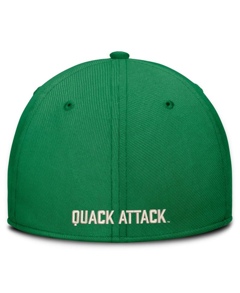 Men's Green Oregon Ducks Dri-FIT Vintage Rise Swooshflex Flex Hat