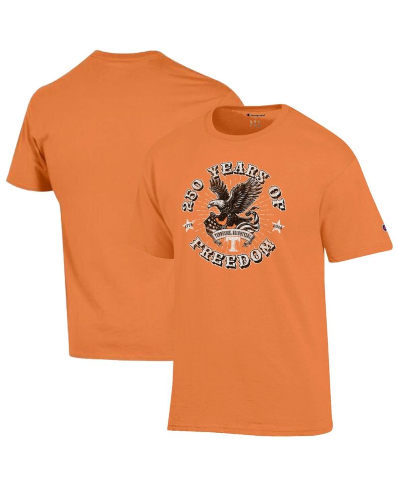 Men's Tennessee Orange Tennessee Volunteers Americana 250 Years of Freedom Tonal T-Shirt
