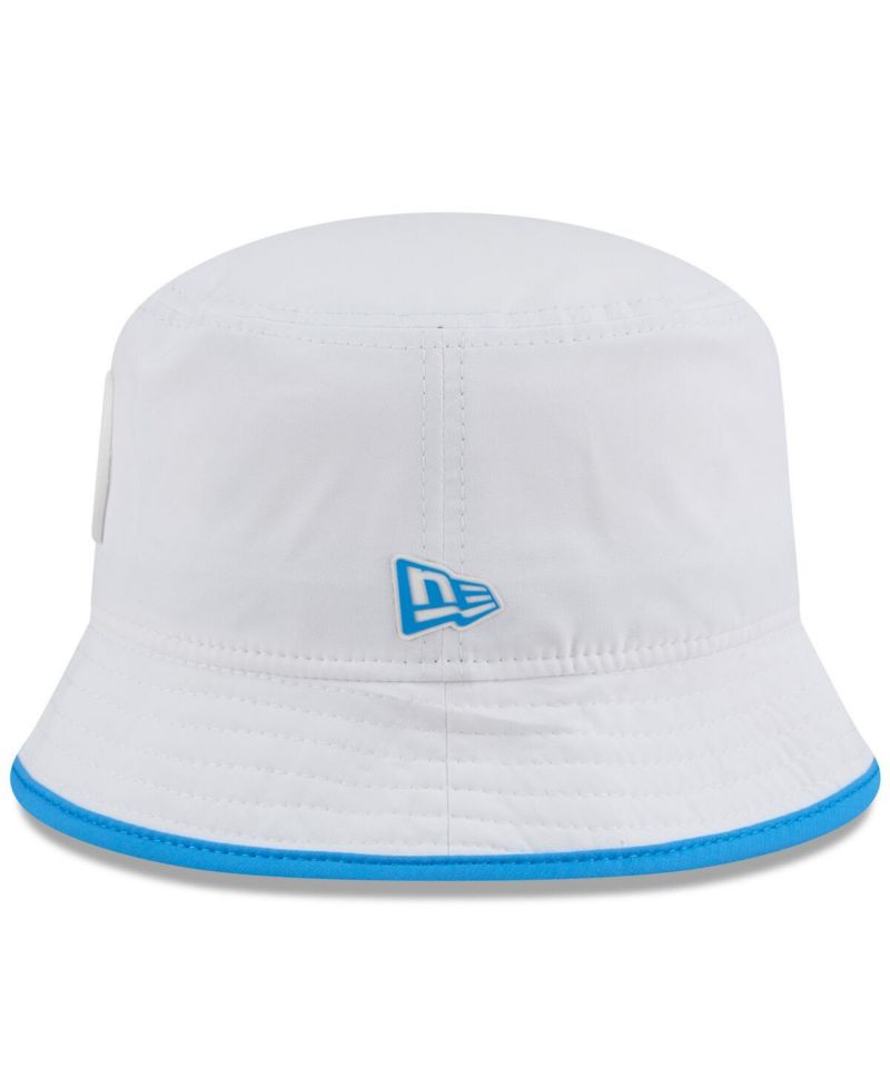 Men's White Los Angeles Chargers 2025 NFL Training Camp Stretch Bucket Hat