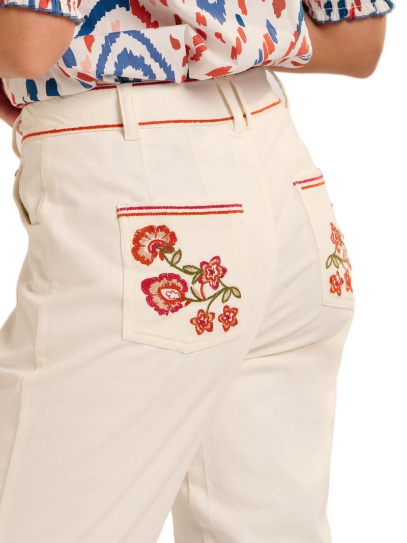 Women's Blake Embroidered Detail Pants