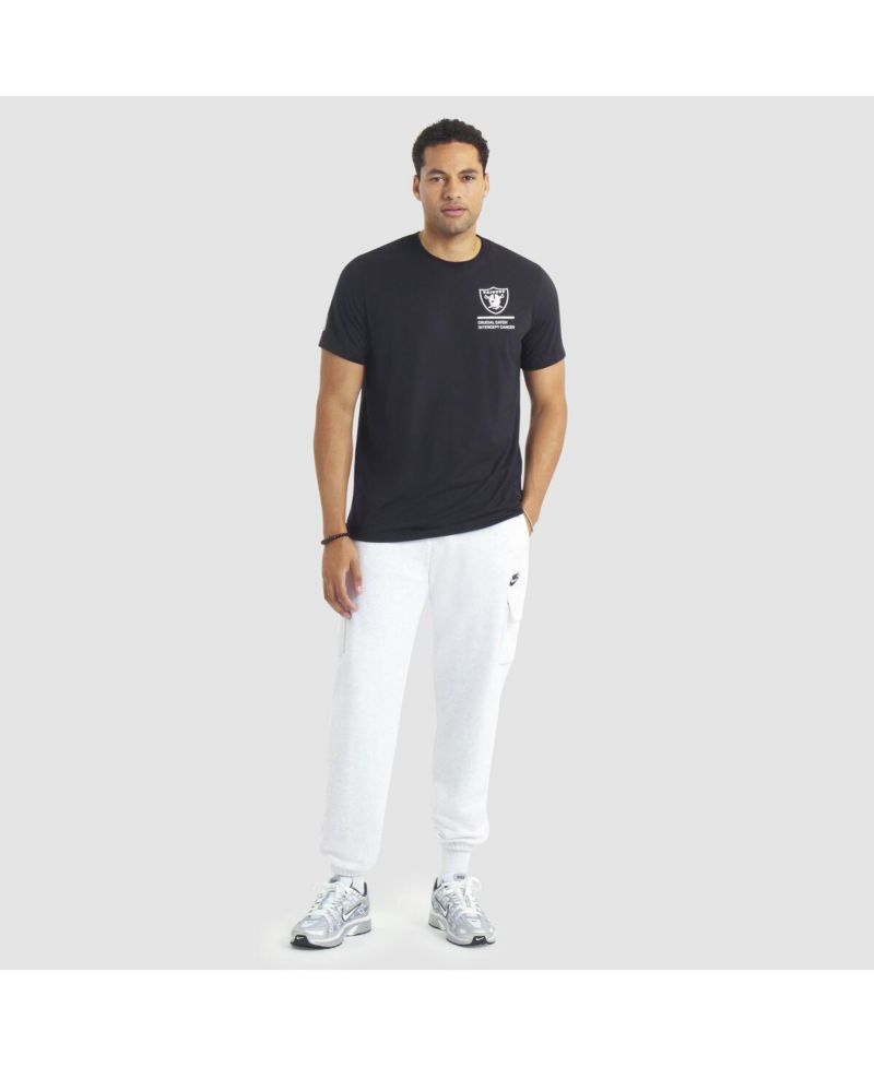 Men's Black Las Vegas Raiders 2025 NFL Crucial Catch Tri-Blend Dri-FIT T-Shirt