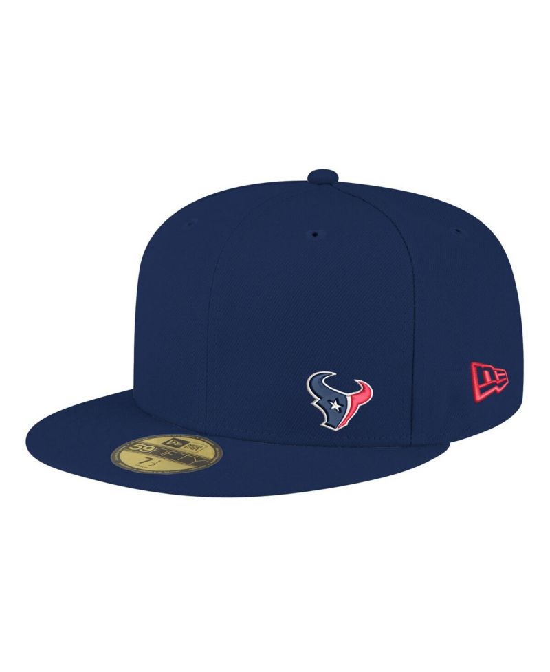Men's Navy Houston Texans Flawless 59FIFTY Fitted Hat