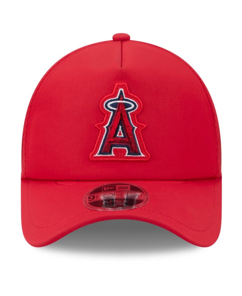 Men's Red Los Angeles Angels 2026 MLB All-Star Game Workout 9FORTY Apex Adjustable Hat