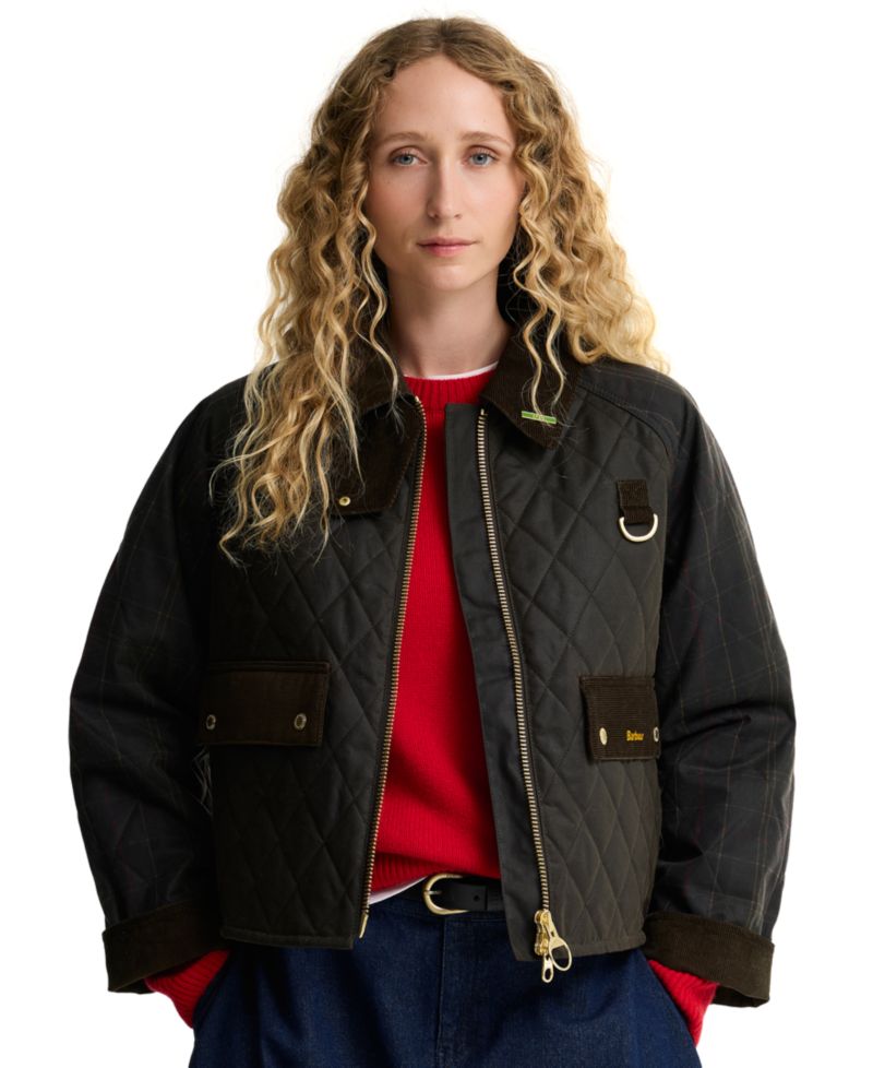 Women's Tartan Icon Wax Quilt Jacket