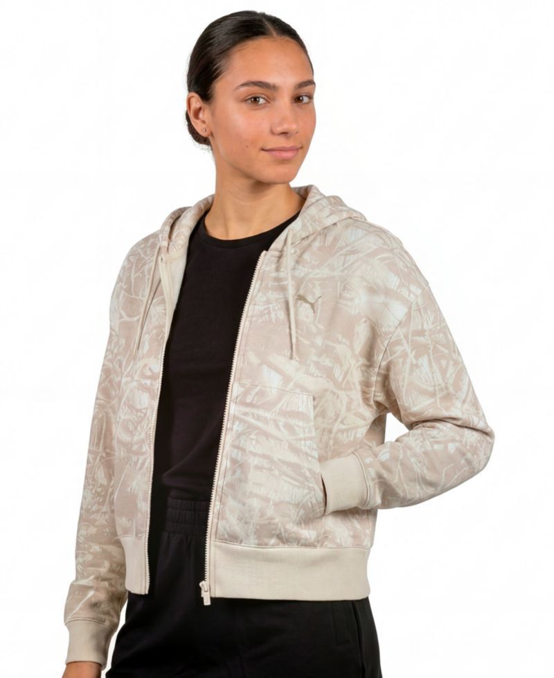 Women's ESS Camo Full-Zip Fleece Hoodie