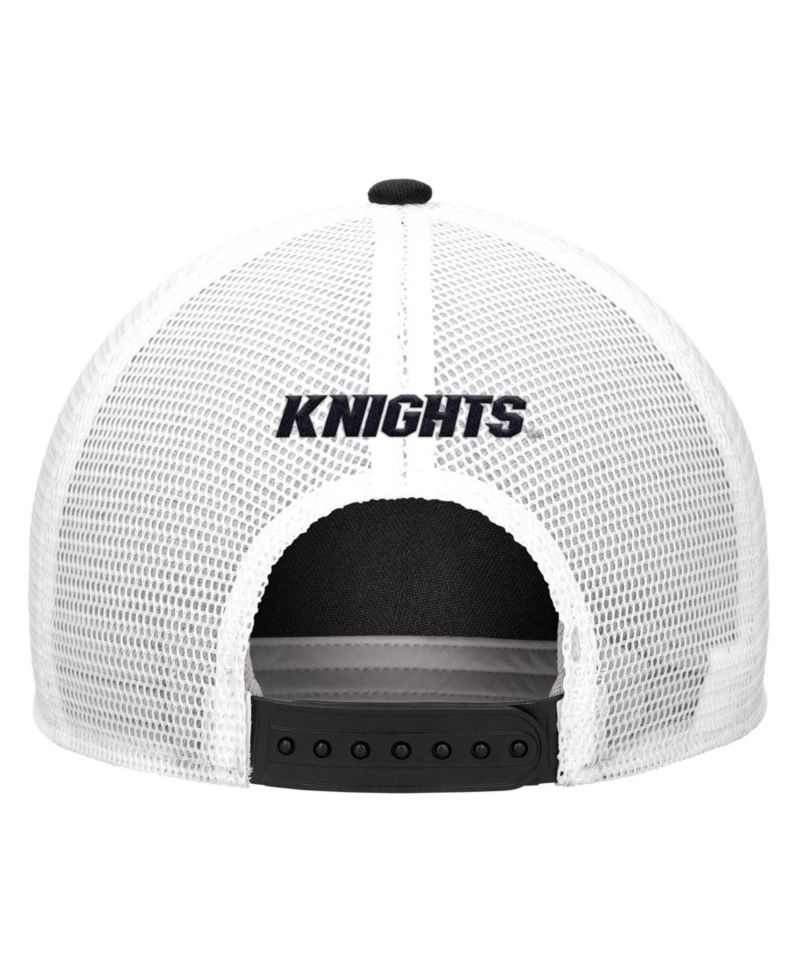 Men's Black UCF Knights 2026 On-Field Rope Adjustable Trucker Hat