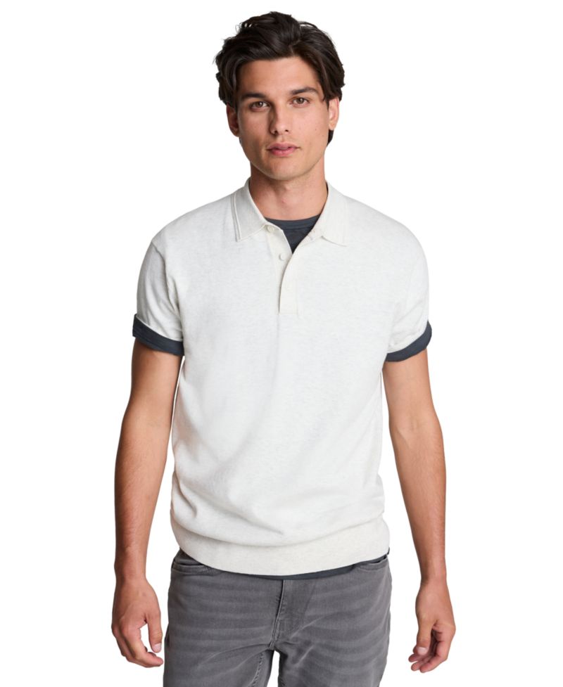 Men's Slim-Fit Short-Sleeve Polo Shirt