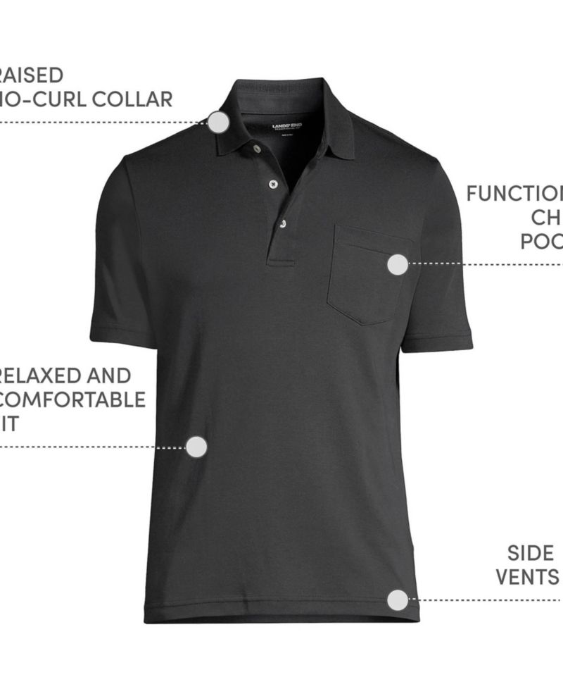 Men's Short Sleeve Cotton Supima Polo Shirt