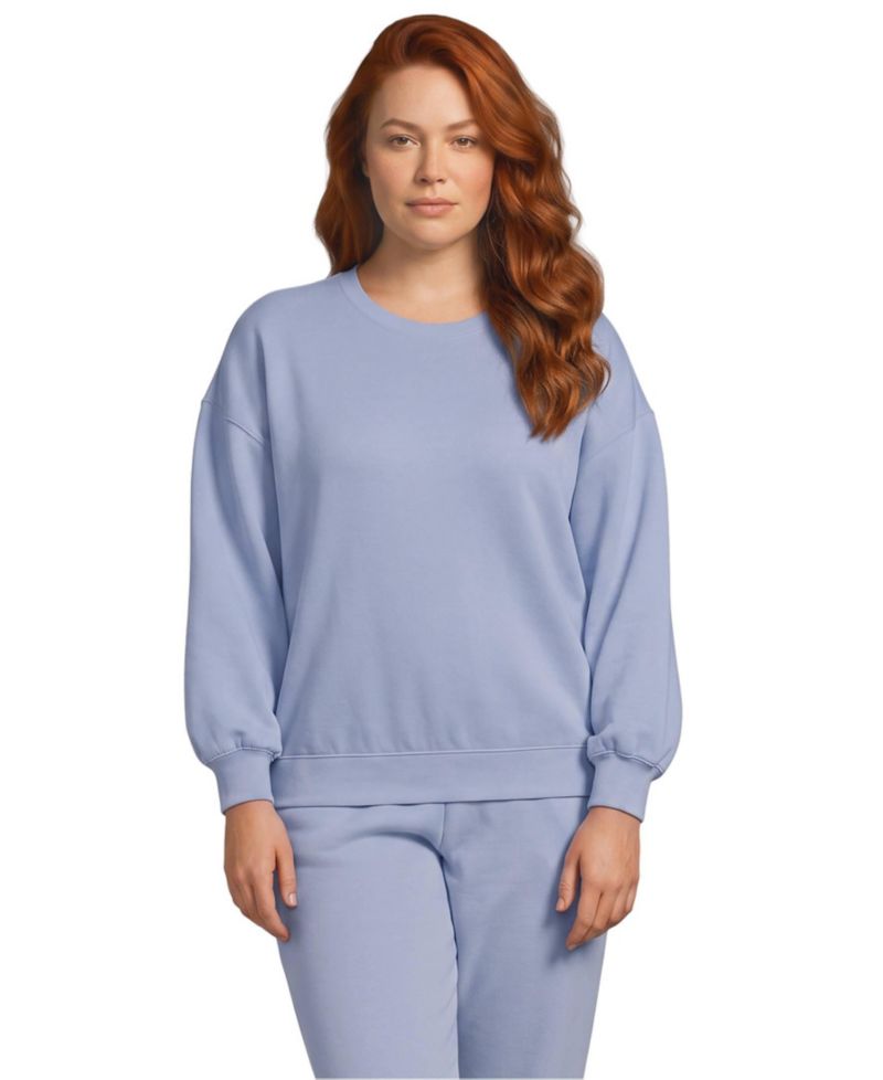 Plus Size Relaxed Serious Sweats Long Sleeve Crewneck Sweatshirt