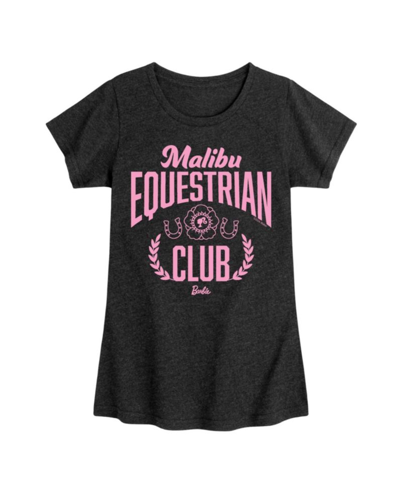 Big Girls Malibu Equestrian Club Graphic Short Sleeve T-Shirt