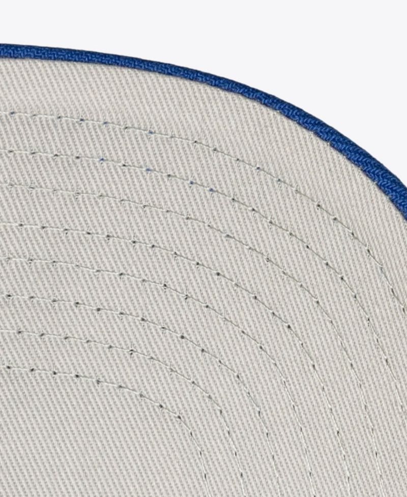 Men's Cream/Royal Los Angeles Dodgers Flawless Stretch-Snapback Hat