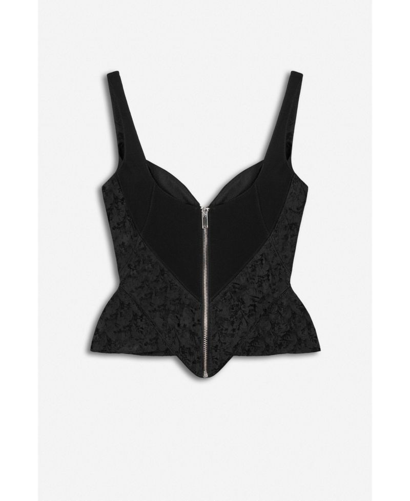 Women's Boned Sweetheart Bustier Top