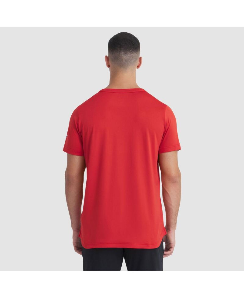 Men's Red Carolina Hurricanes Authentic Pro Rink Tech T-Shirt