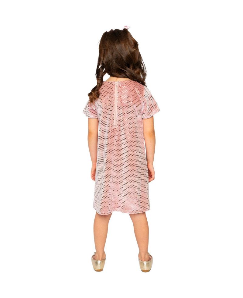 Big Girls 6-14Y Short Sleeve A Line Dress