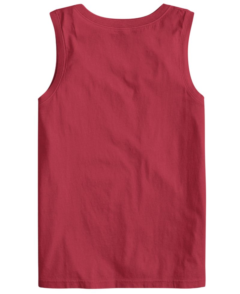 Men's Snoopy Fireworks Sleeveless Graphic T-Shirt
