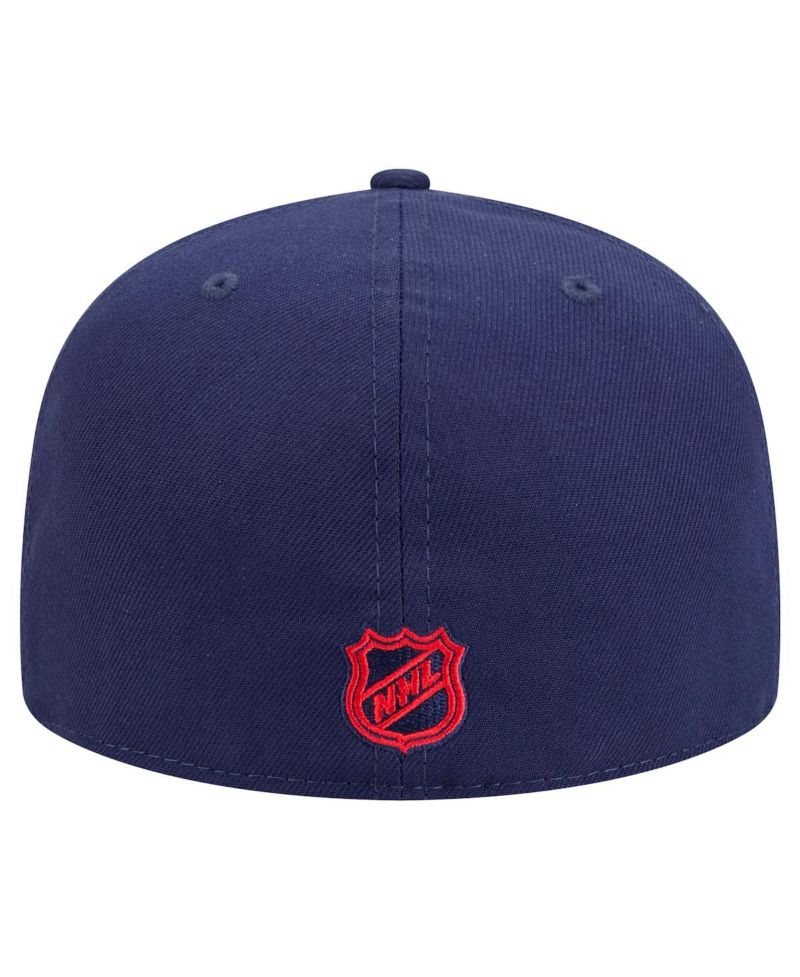 Men's Navy Columbus Blue Jackets Core 59FIFTY Fitted Hat