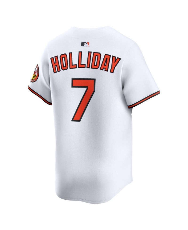 Men's Jackson Holliday White Baltimore Orioles Home Limited Jersey