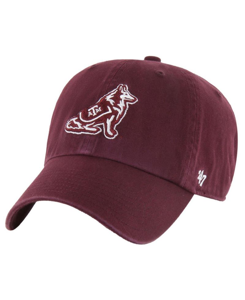 47 Brand Men's Maroon Texas A&M Aggies Clean Up Adjustable Hat