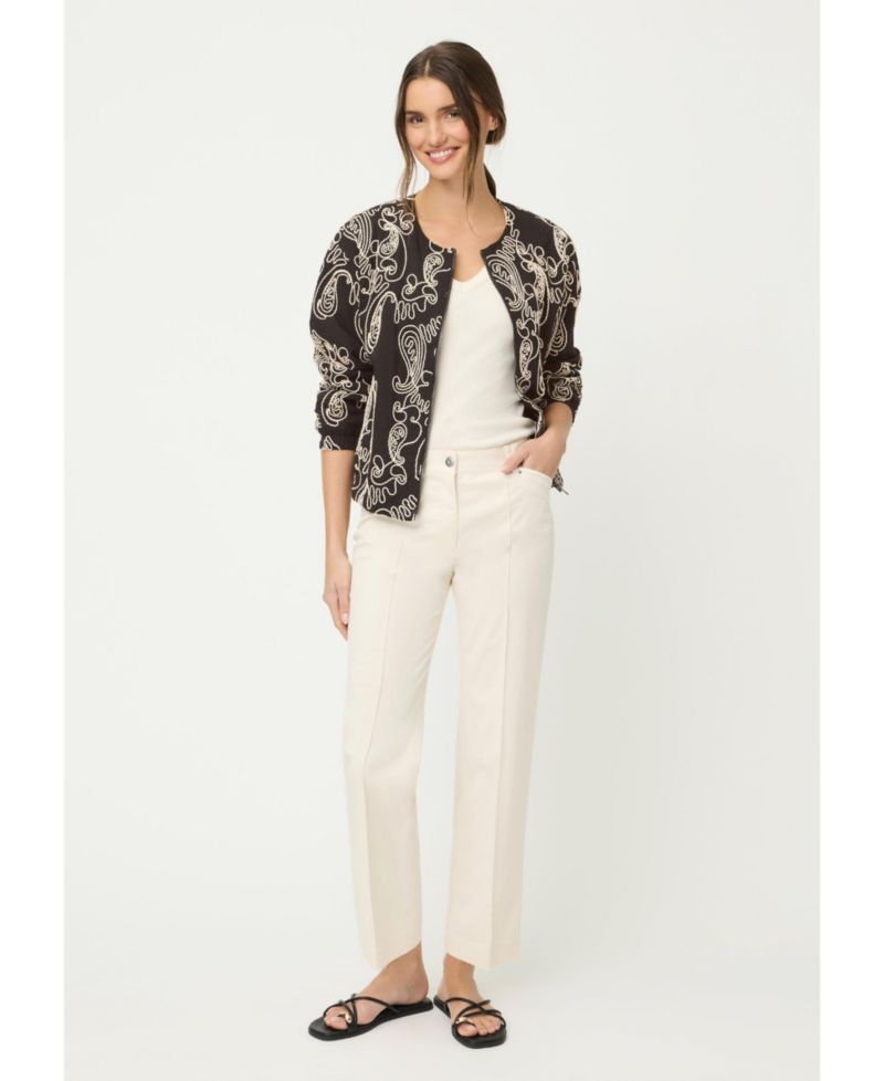 Women's Embroidered Indoor Jacket