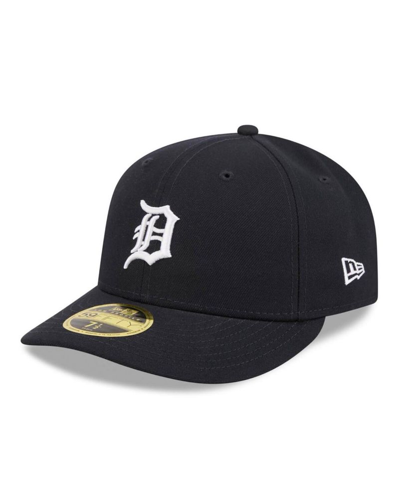 Men's Navy Detroit Tigers City Connect Low Profile 59FIFTY Fitted Hat