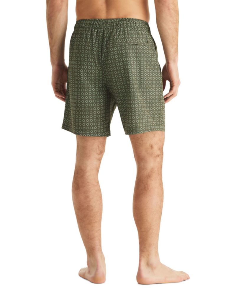 Men's 7" Full Elastic Boxer Liner Swimsuit