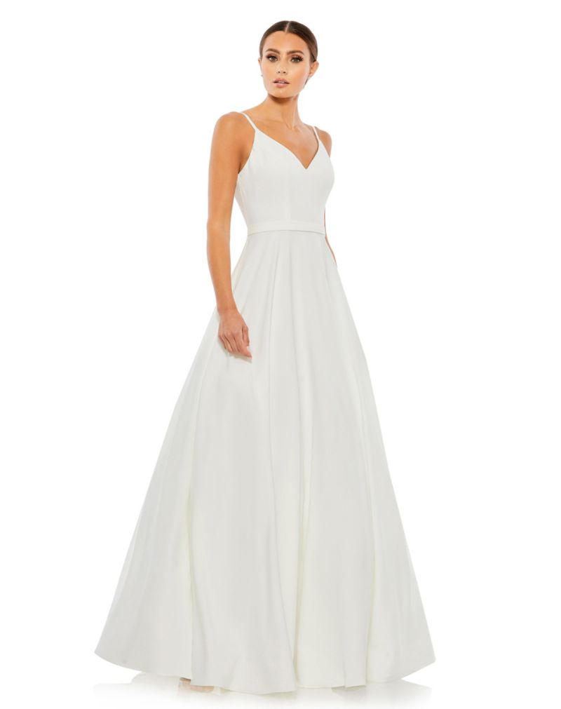Women's Ieena Classic A-Line V-Neck Ballgown