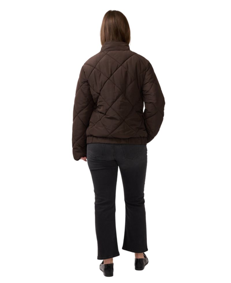 Maternity Grow With You Raglan Insulated Puffer Jacket