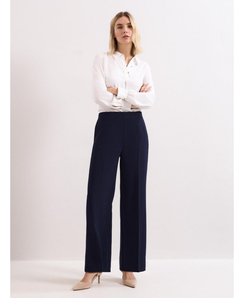 Women's Aubrie Tailored Wide Leg Trouser