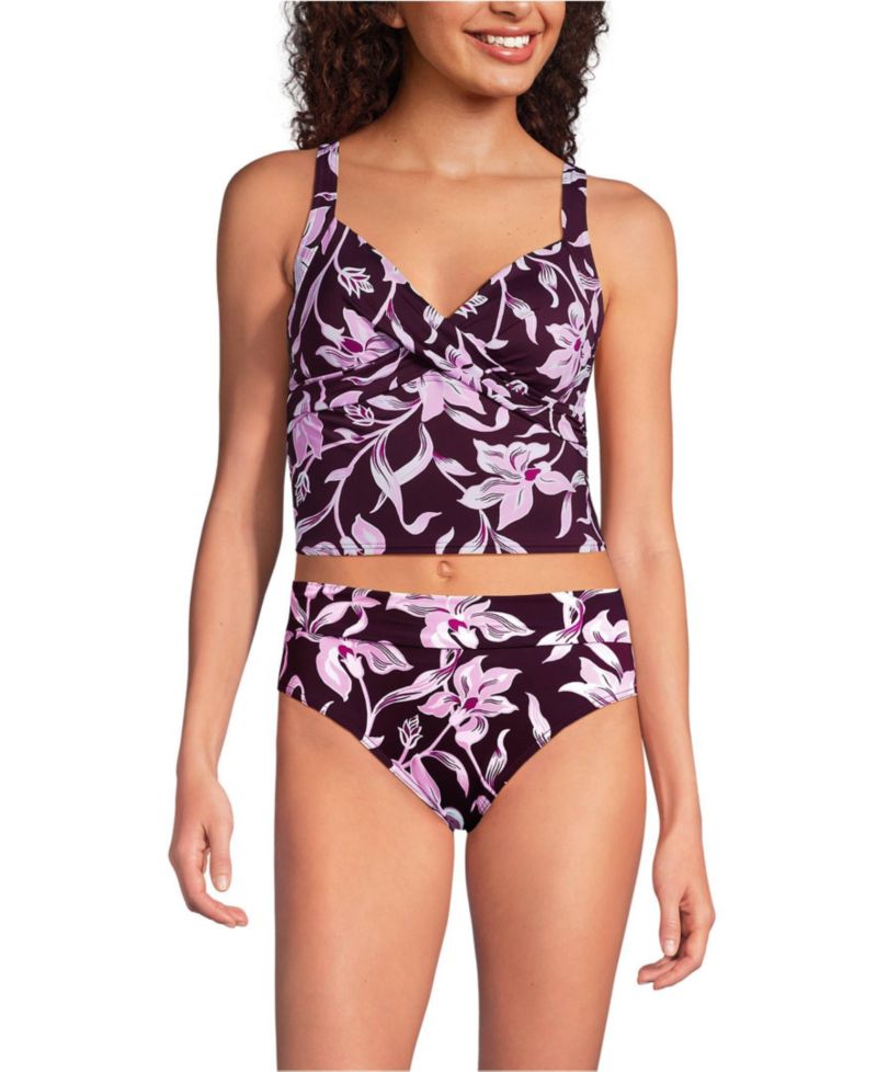 Women's Sweetheart Wrap Midkini Top