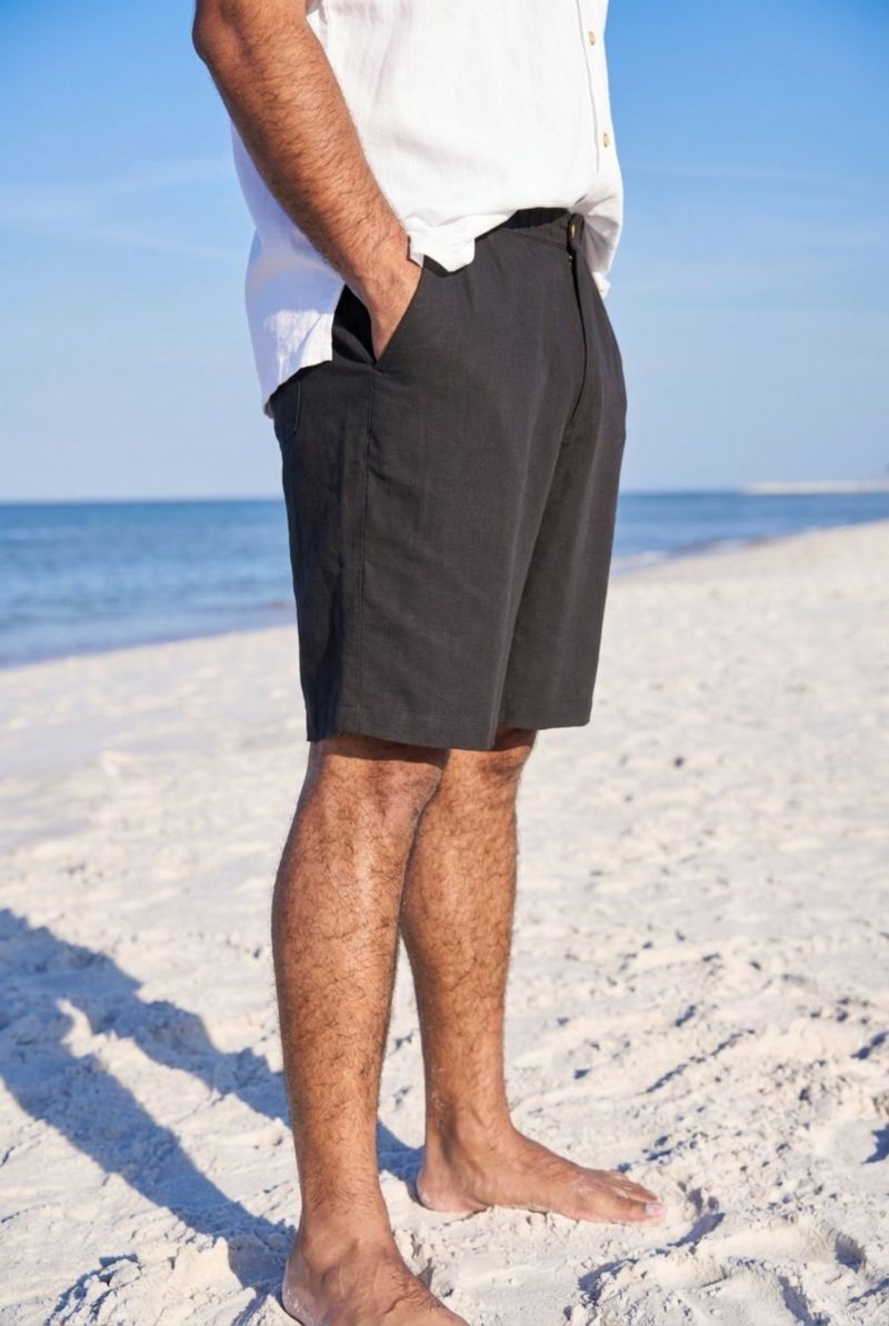 Men's Classic Linen Shorts