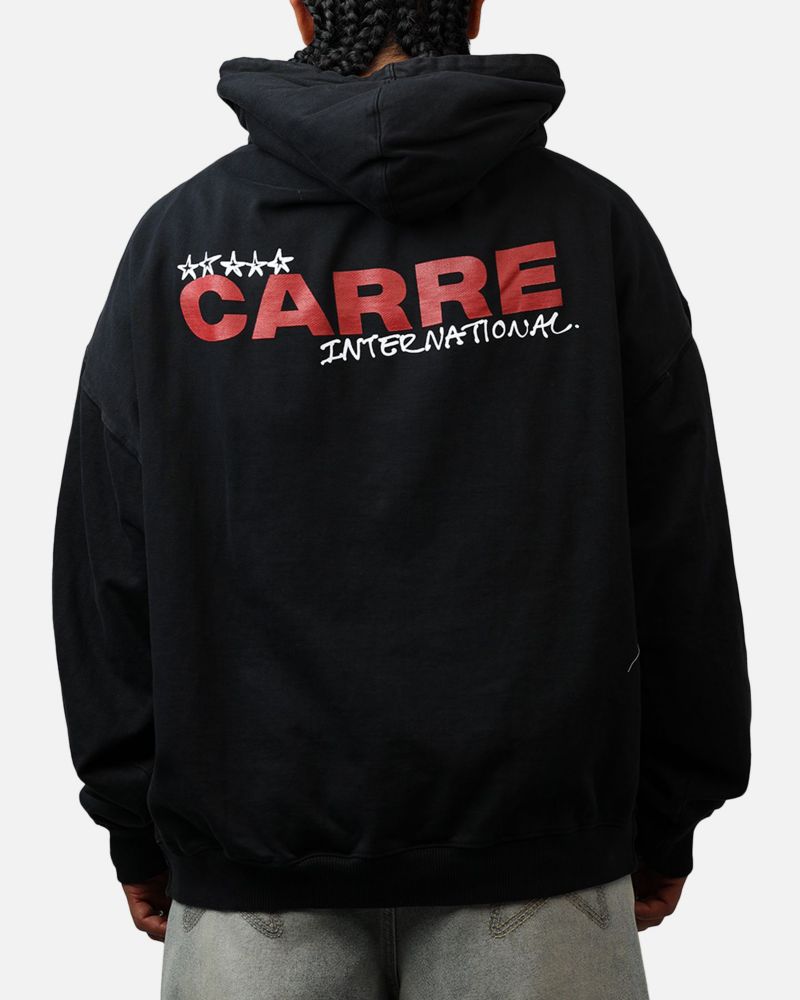 Men's Handdrawn Hoodie Sweatshirt - Black 2XL