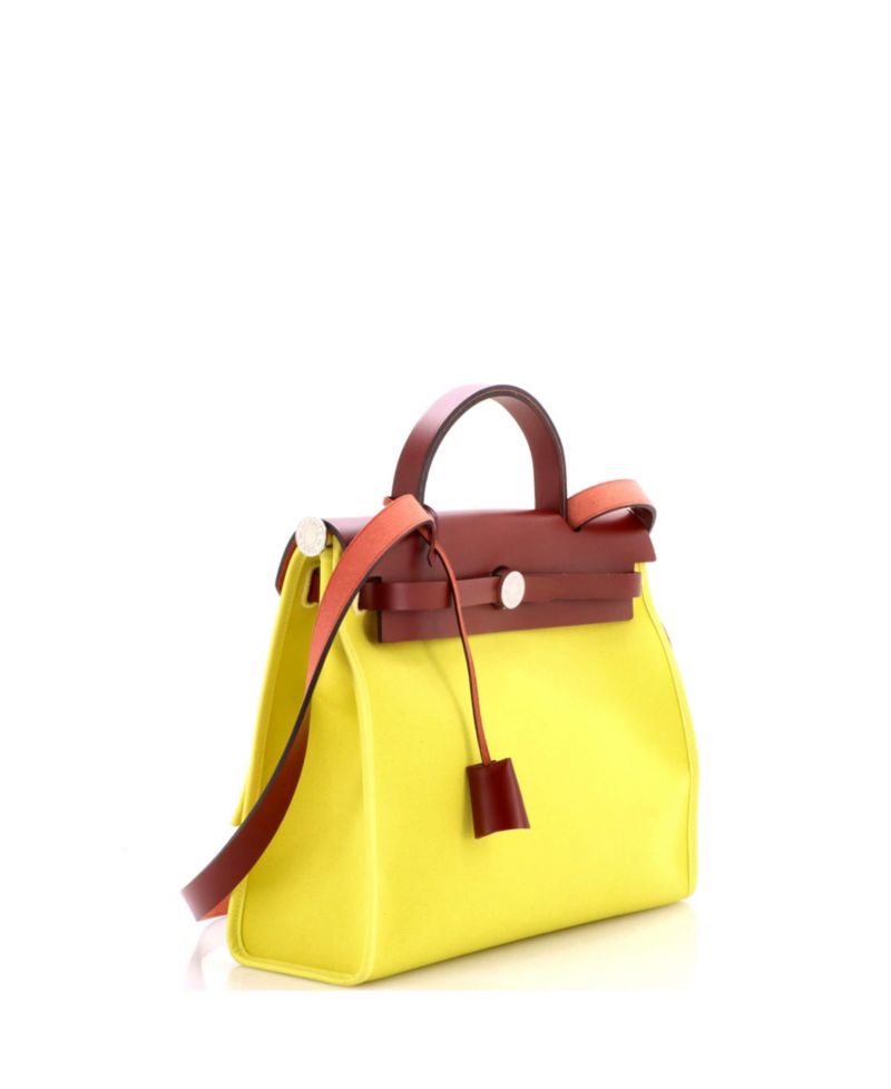 31 Herbag Zip Leather and Toile