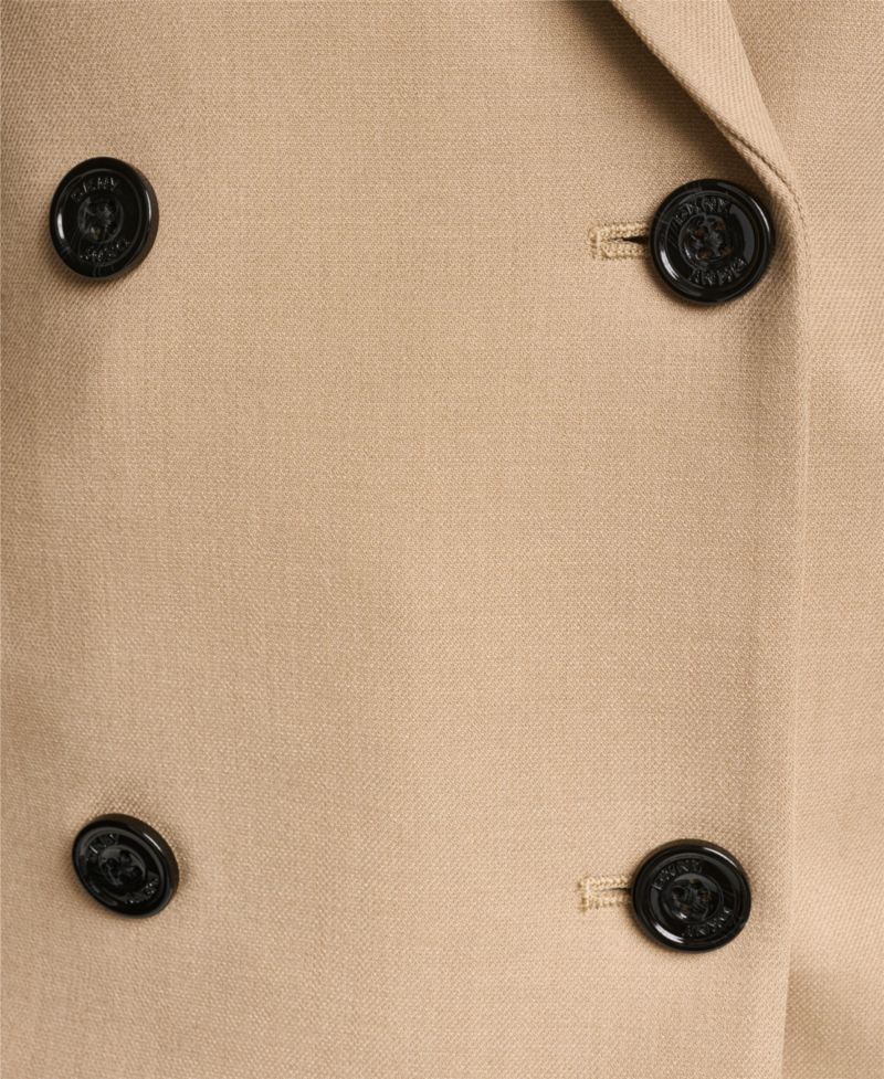 Women's Long-Sleeve Notch Collar Button-Front Blazer