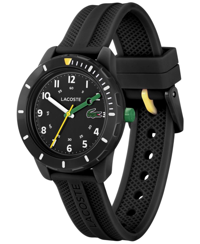 Mini Tennis Black Silicone Strap Watch 34mm