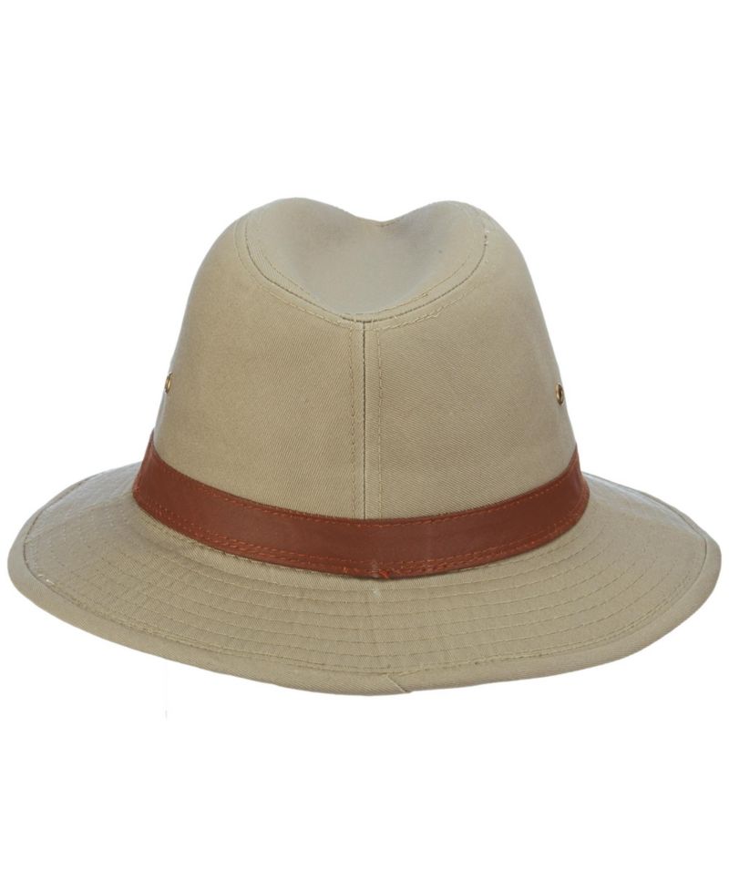 Men's Washed Twill Safari Hat