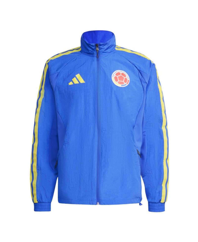 Men's Blue Colombia National Team 2026 Home Full-Zip Game Day Anthem Jacket